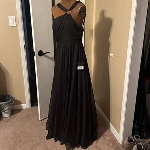 Ieena for Mac Duggal Black Dress - flawed